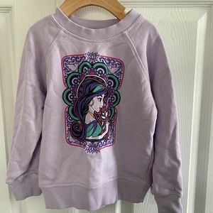 Hanna Andersson / Disney Jasmine Sweatshirt Sz 4
